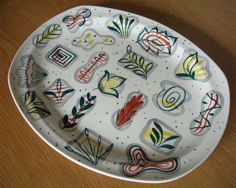 Midwinter Pottery Primavera Platter By Gumo Gallery Via Flickr Mid