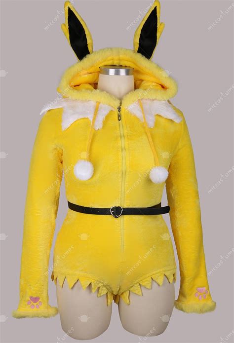 Plus Size Halloween Plush Hooded Romper And Socks Pm Derivative Sexy Lingerie Bodysuit Top