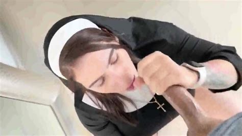 Hot Devoted Nun With Rounded Huge Ass Will Do Anything To Save A Soul