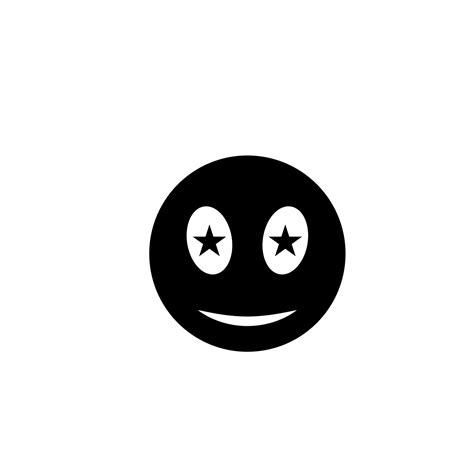 emoji, stars in the eyes vector icon illustration 23581085 Vector Art ...