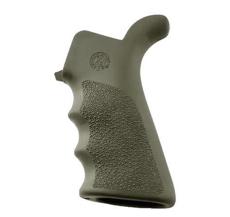 Hogue Overmolded Rubber Grip W Beaver Tail ODG AR 15 W Finger