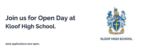 Book tickets for Kloof High School - Open Day 2021