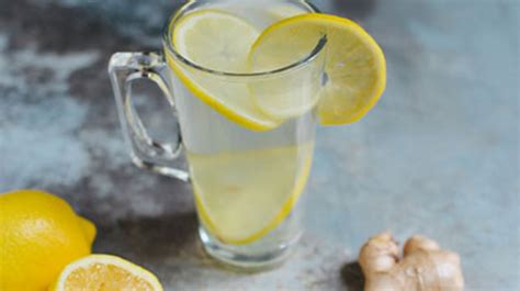 Morning Detox Lemon And Ginger Water Crush Magazine