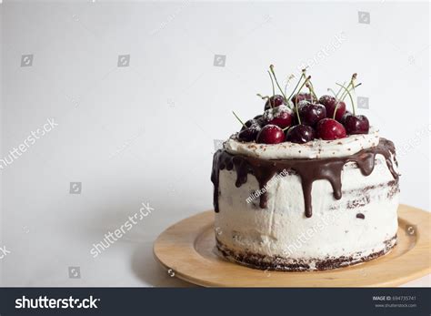 Naked Black Forest Cake Stock Photo Shutterstock