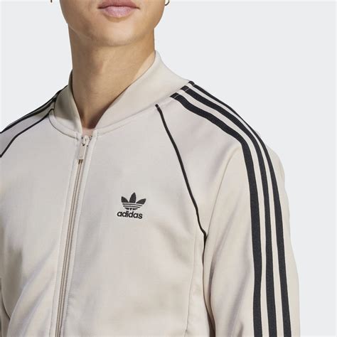 Adidas Adicolor Classics Sst Track Jacket Beige Adidas Lk