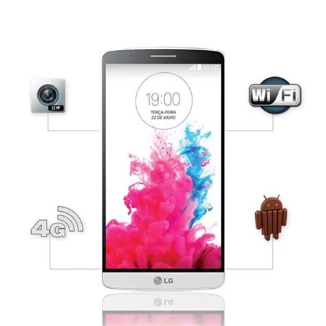 Celular Lg G D Branco Webfones Parcelamento Sem Juros