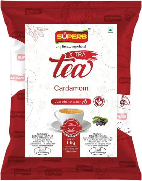 Superb X Tra Cardamom Tea Premix Powder Packaging Size Kg At Rs