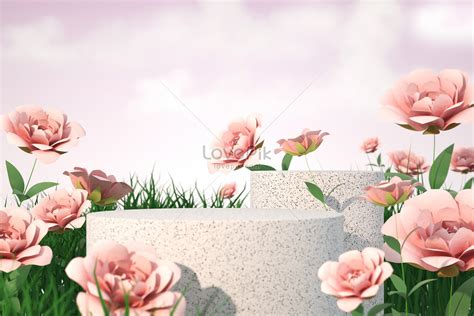 Flower Stand Background Creative Imagepicture Free Download 402427751