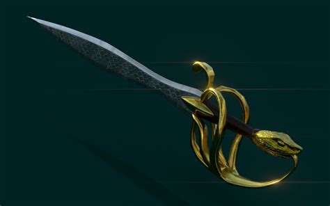 Artstation Snake Weapons The Sword