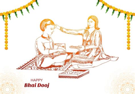 happy bhai dooj brother sister images    freepik
