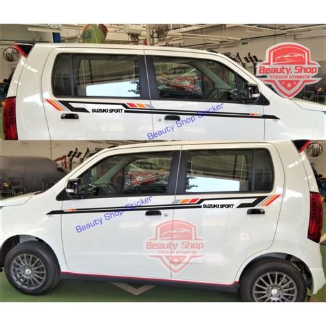 Stiker Sticker Mobil Suzuki Sport Wagon R Ignis Baleno Sport Ertiga