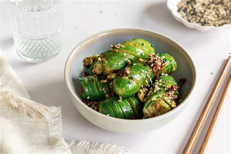 Pittige Komkommersalade Recept De Kokende Zussen