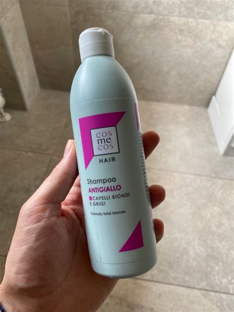 Cosmecos Shampoo Antigiallo Capelli Biondi E Grigi INCI Beauty