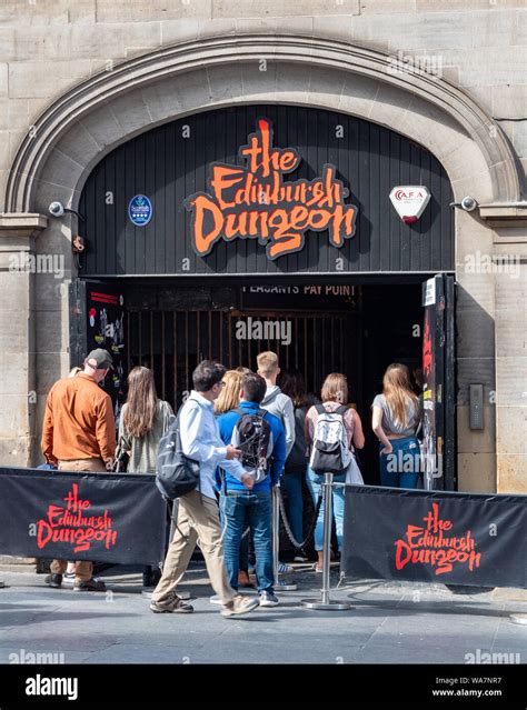 The Edinburgh Dungeon, an underground tourist attraction in Edinburgh’s ...