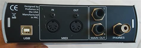 AUDIOBOX USB - PreSonus AudioBox USB - Audiofanzine