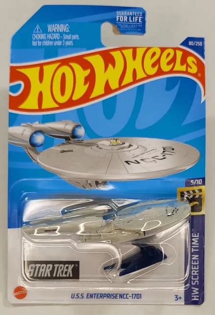 Hot Wheels Uss Enterprise Ncc Star Trek Hcv Screen Time Picclick Uk