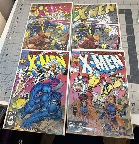 X Men Gatefold Collectors Edition Jim Lee With Lot Of S Books