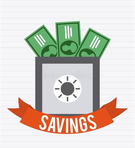 Save Money Design Stock Vector Image 45744650