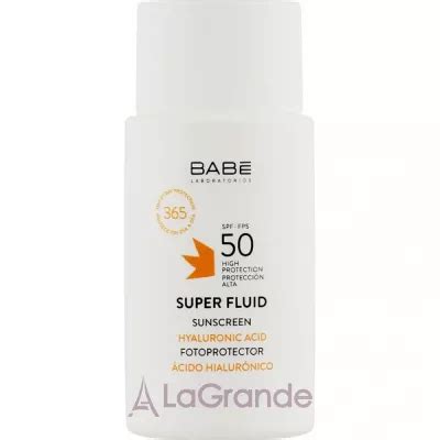 Babe Laboratorios Super Fluid SPF 50 Солнцезащитный супер флюид SPF 50 для всех типов кожи