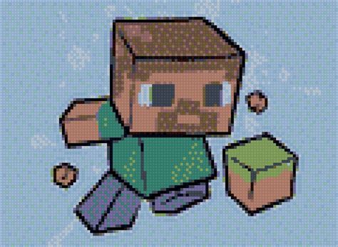 Схема вышивки «майнкрафт» (№566915) - Вышивка крестом