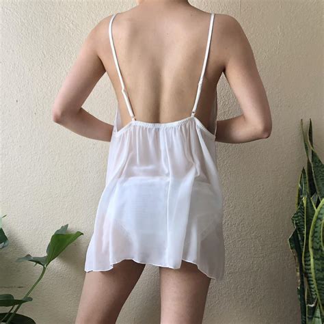 Babydoll Lingerie Night Gown Piece Set Depop