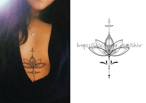 Design Sternum Tattoo For You By Shivvytea