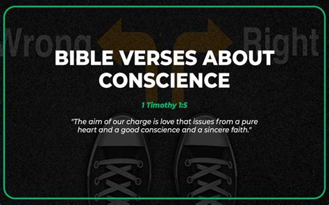 25 Bible Verses About Conscience (With Commentary) - Scripture Savvy