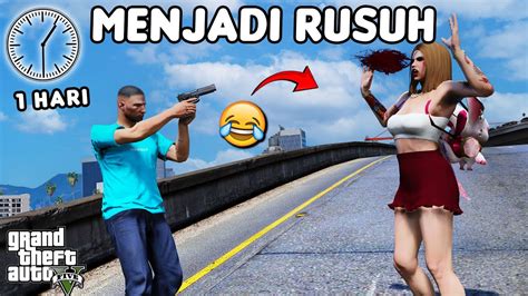 1 HARI TEMBAK RUSUH GTA 5 ROLEPLAY YouTube