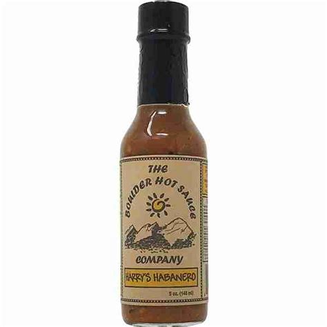 Boulder Hot Sauce Company Harrys Habanero Soups Online