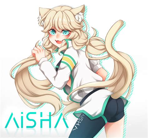 Otarugi Abechi Aisha Channel Vtuber Fanart