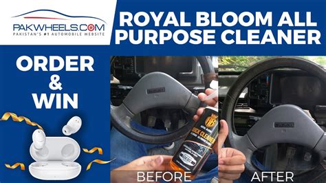 Royal Bloom All Purpose Cleaner Ml Pakwheels Youtube