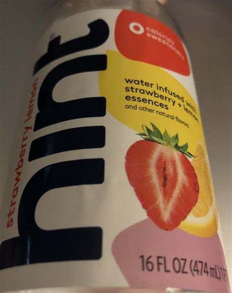 Hint Water Blueberry Lemon And Strawberry Lemon Review Food Rankers