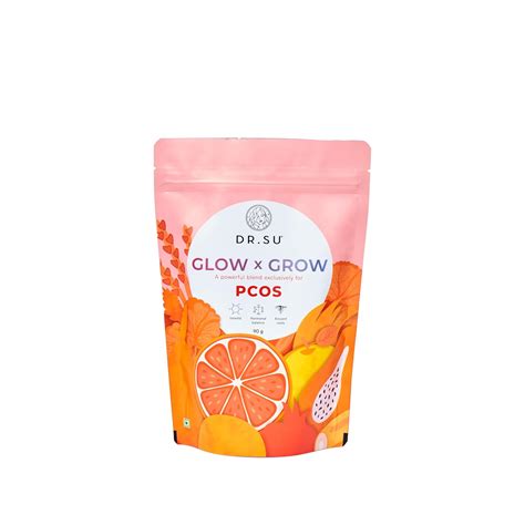 Buy Dr Su Glow X Grow Pcos Hormonal Balance Blend Of Herbal