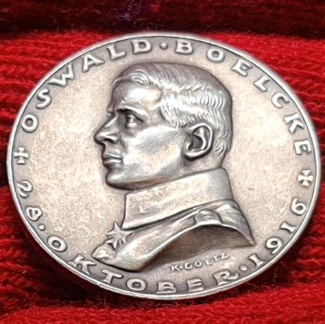 Deutschland Karl Goetz Medaille Kaiserreich Silbermedaille Silver Medal