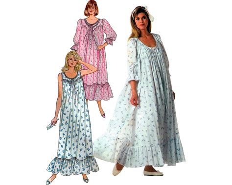 Womens Nightgown Sewing Pattern