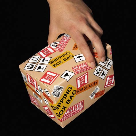 shipping box bag  nik bentel