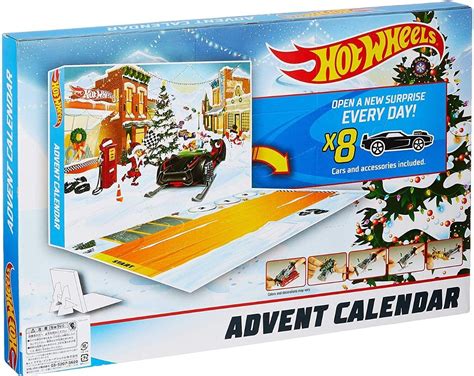 Hot Wheels Calendario De Adviento Carros Y Accesorios Progresando