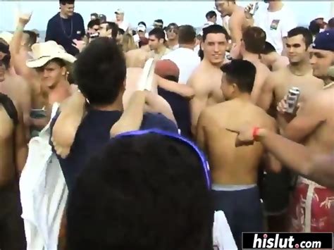 Horny Girls Taking Off Their Tops On The Beach