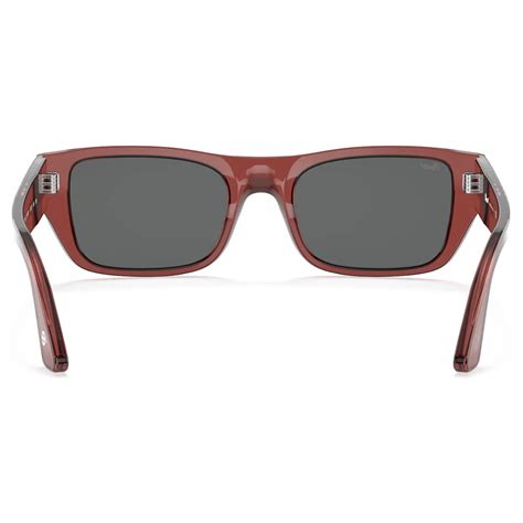 Persol Po3268s Red Dark Grey Sunglasses Persol Eyewear Avvenice