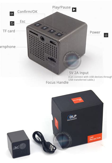 Unic P1 Portable Mini Led Projector Price In Bd Olefins Bd