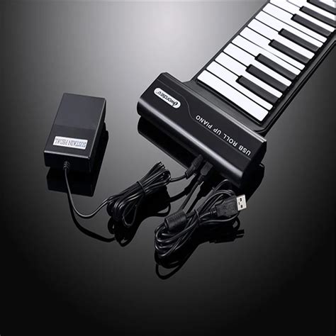 Iword Hand Roll Piano Silicone Flexible Roll Up Piano 88 Keys