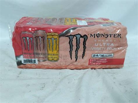 Monster Energy Ultra Zero Sugar Variety Pack Pack Fl Oz