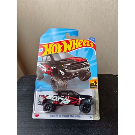 Jual Hot Wheels 19 Chevy Silverado Trail Boss LT Borla Baja Blazers 2022 Shopee Indonesia