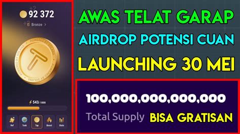 AWAS TELAT GARAP AIRDROP GRATIS POTENSI CUAN AIRDROP NEWS TODAY