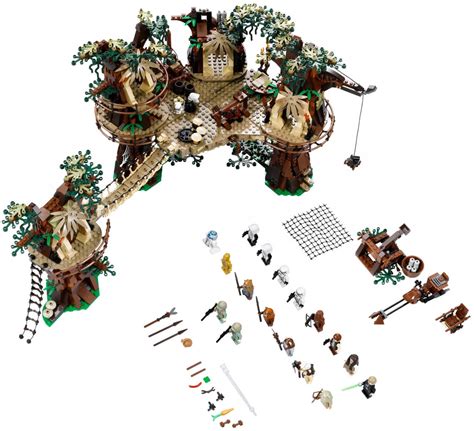 Конструктор Деревня Эвоков - купить аналог LEGO 10236 в интернет ...