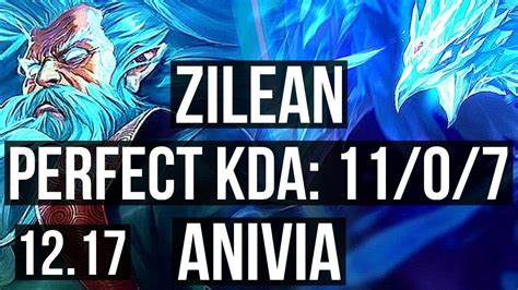 Zilean Vs Anivia Mid Legendary M Mastery Games