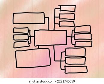 Mind Mapping Presentation Set Paper Stock Illustration 2221745059