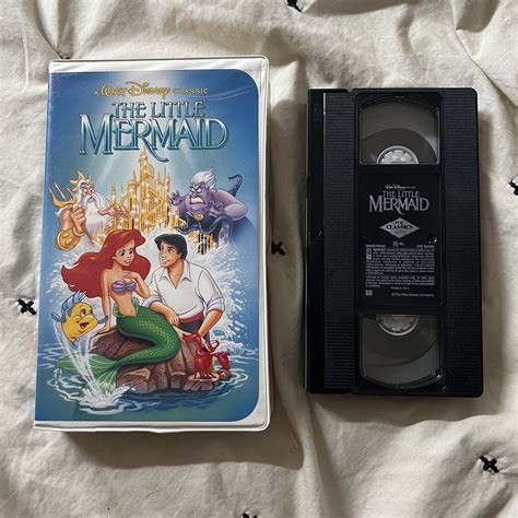 Mavin Disney Classic The Little Mermaid Vhs Banned Cover Black Diamond Rare Cover 1990