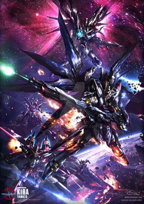 Strike Freedom Gundam By Xeikth On Deviantart