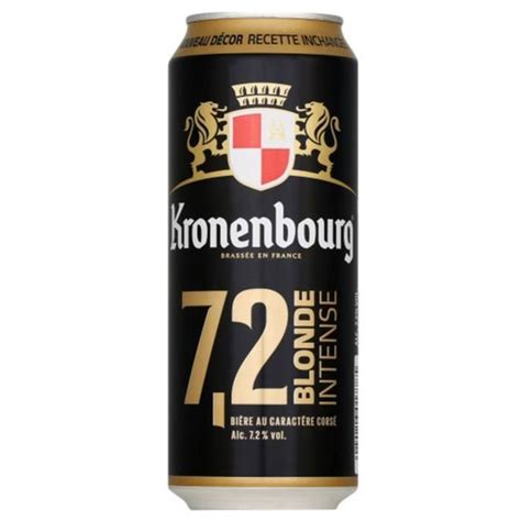 Kronenbourg Blonde Intense Cl Lot De Canettes La Cave Cdiscount